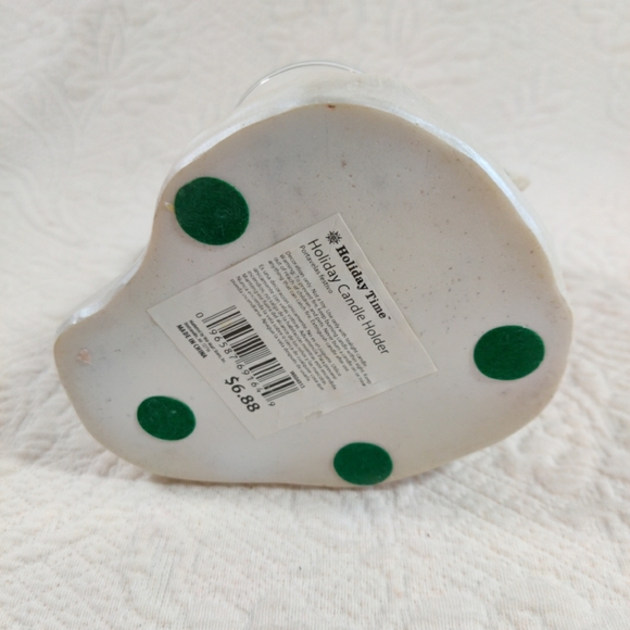 Holiday Time Three Caroling Snowman Family Tea Candle Holder - Picture 7 of 9